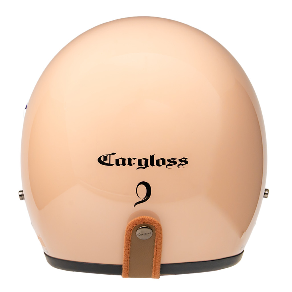 Cargloss CFH Hijab Retro Helm Half Face - Mocca - Gambar 3