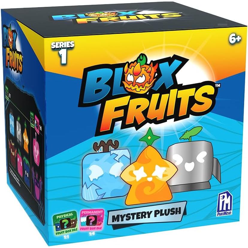 Blox Fruits - Mystery Fruit Minifigure Paquete De 4 (1.5 Pulgadas De Alto, Serie 1) [Incluye DLC