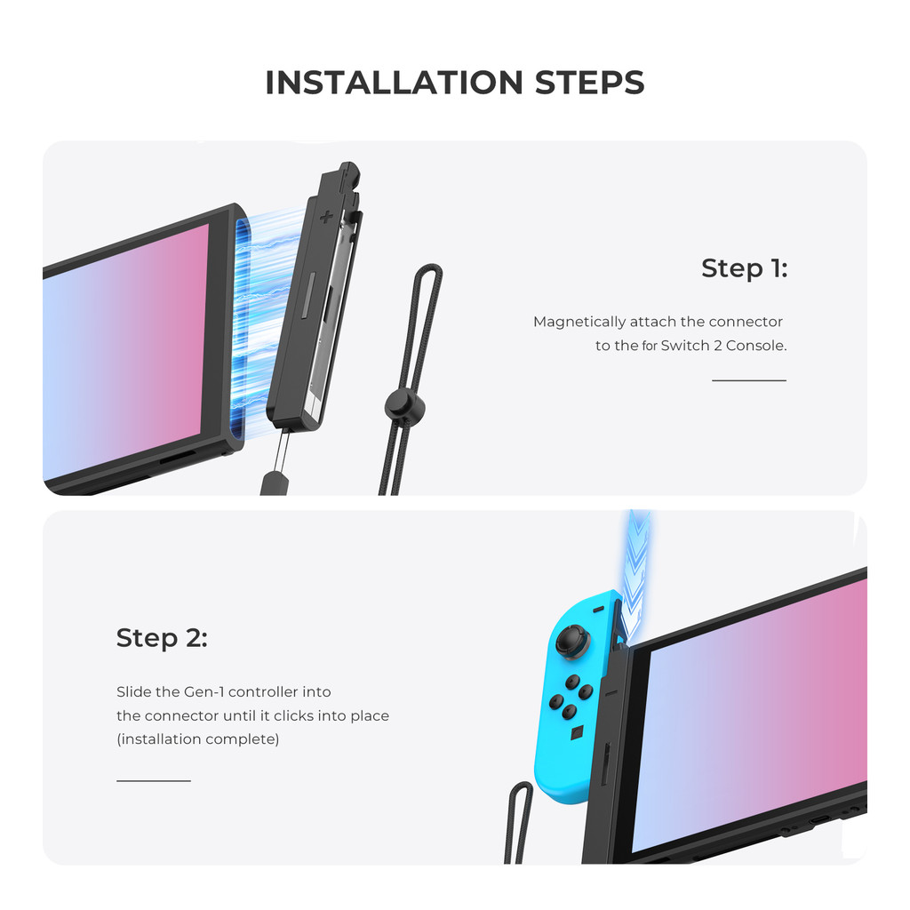Controller Connecting Adapter Magnetic Portable Connector Controller ...