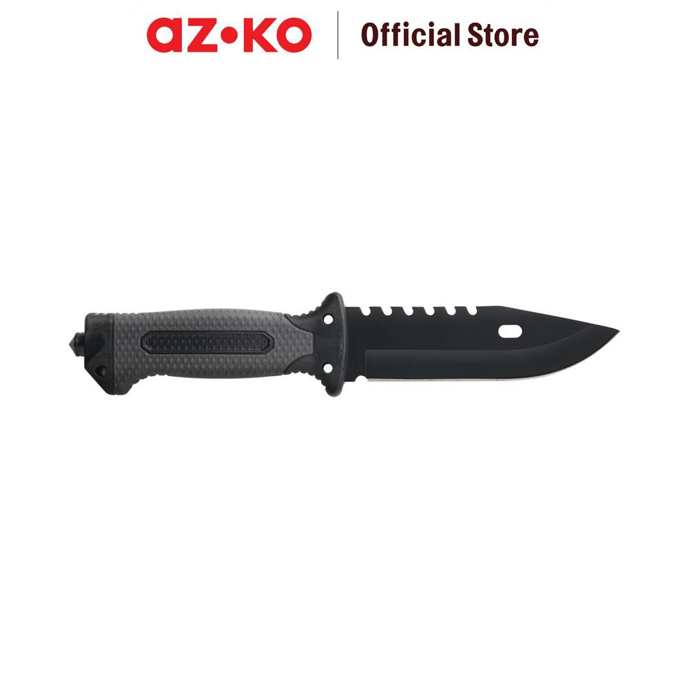 AZKO Maxbuilt 5.3 Inci Pisau Saku Hunting Multifungsi - Hitam Pisau Lipat Saku Pocket Knife Perlengkapan Outdoor Peralatan Kemping Survival Knife - Gambar 3