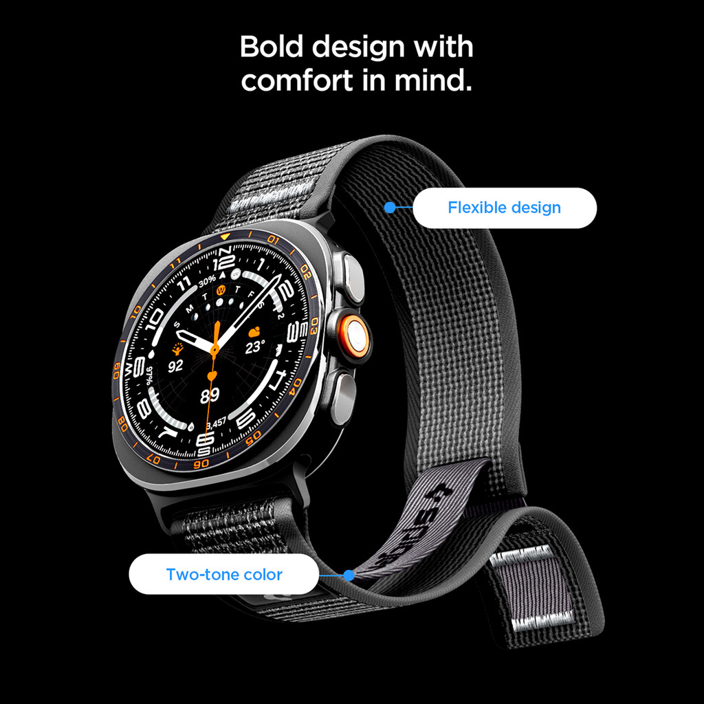 SPIGEN Strap for Samsung Galaxy Watch Ultra 2 47mm Athlex Air Active Nylon Fabric Band - Gambar 4