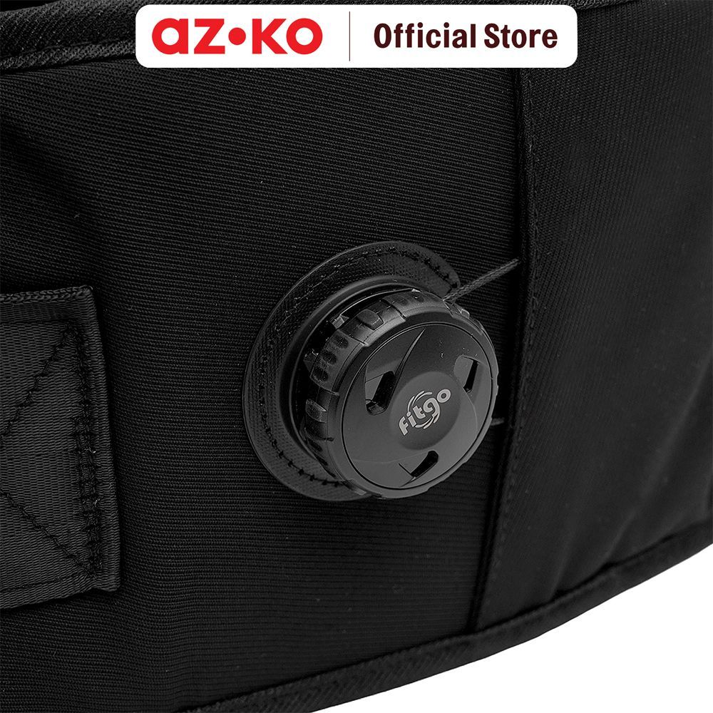 AZKO Kindla Gendongan Bayi Swivel Buckle 6 in 1 - Hitam Baby Carrier Hip Seat Carrier Gendongan Bayi Infant Carrier Gendongan Hip Seat - Gambar 3