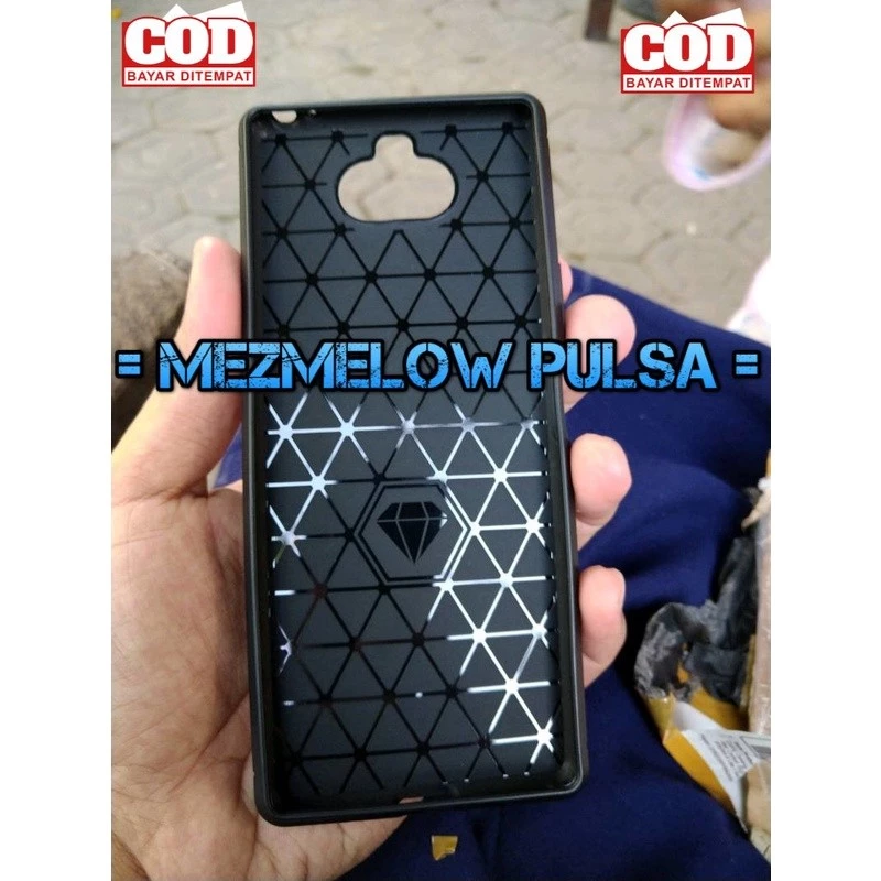 Case Fiber Carbon Casing Caseng Softcase SONY XPERIA 8 / SONY XPERIA 8 LITE / Sony Xperia 20 - Gambar 3