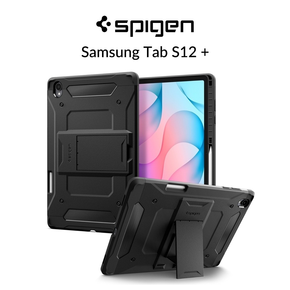 Spigen Samsung Tab S12+ Case (2026) Tough Armor Pro Galaxy Tab S12 ...