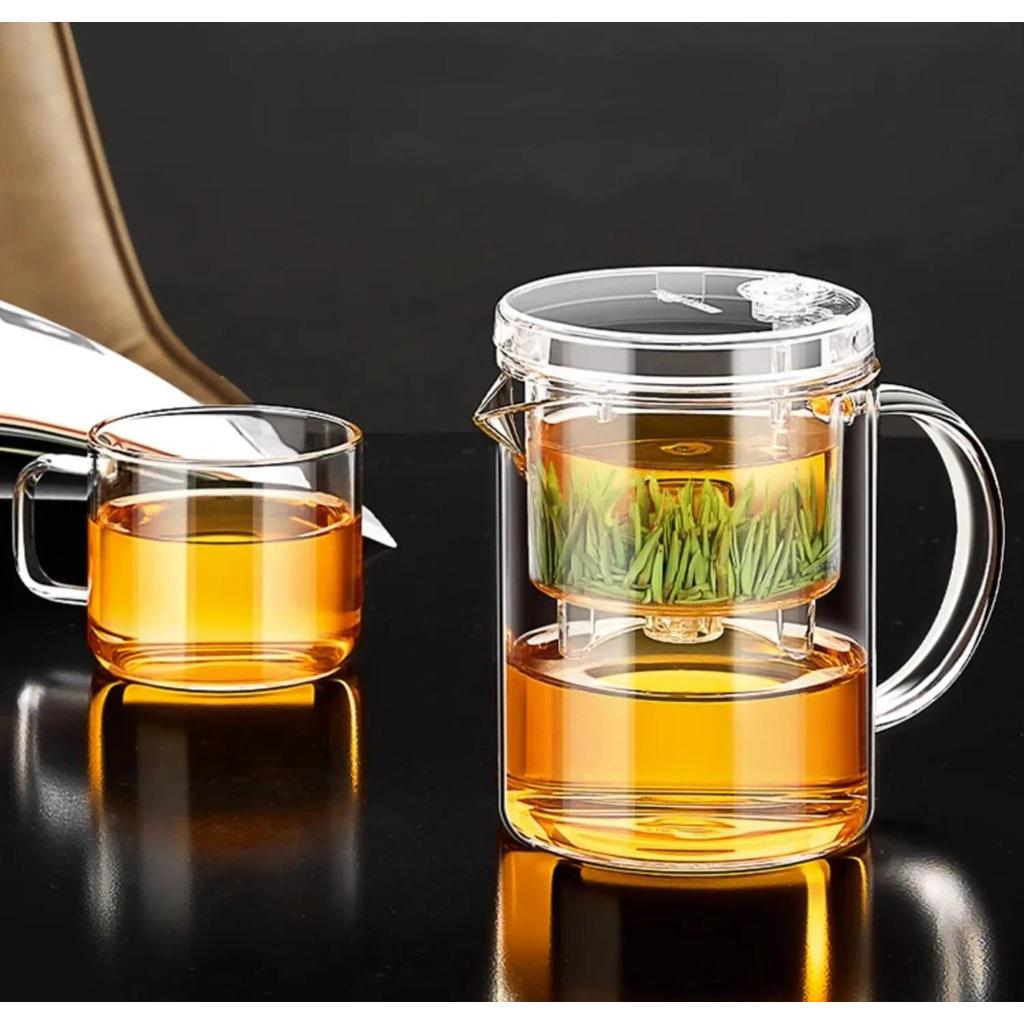 EC21 High Grade Kung Fu Teapot & Mug 350ml SAMA Teapot Samadoyo Tea Pot Heat Resistant Glass Teapot