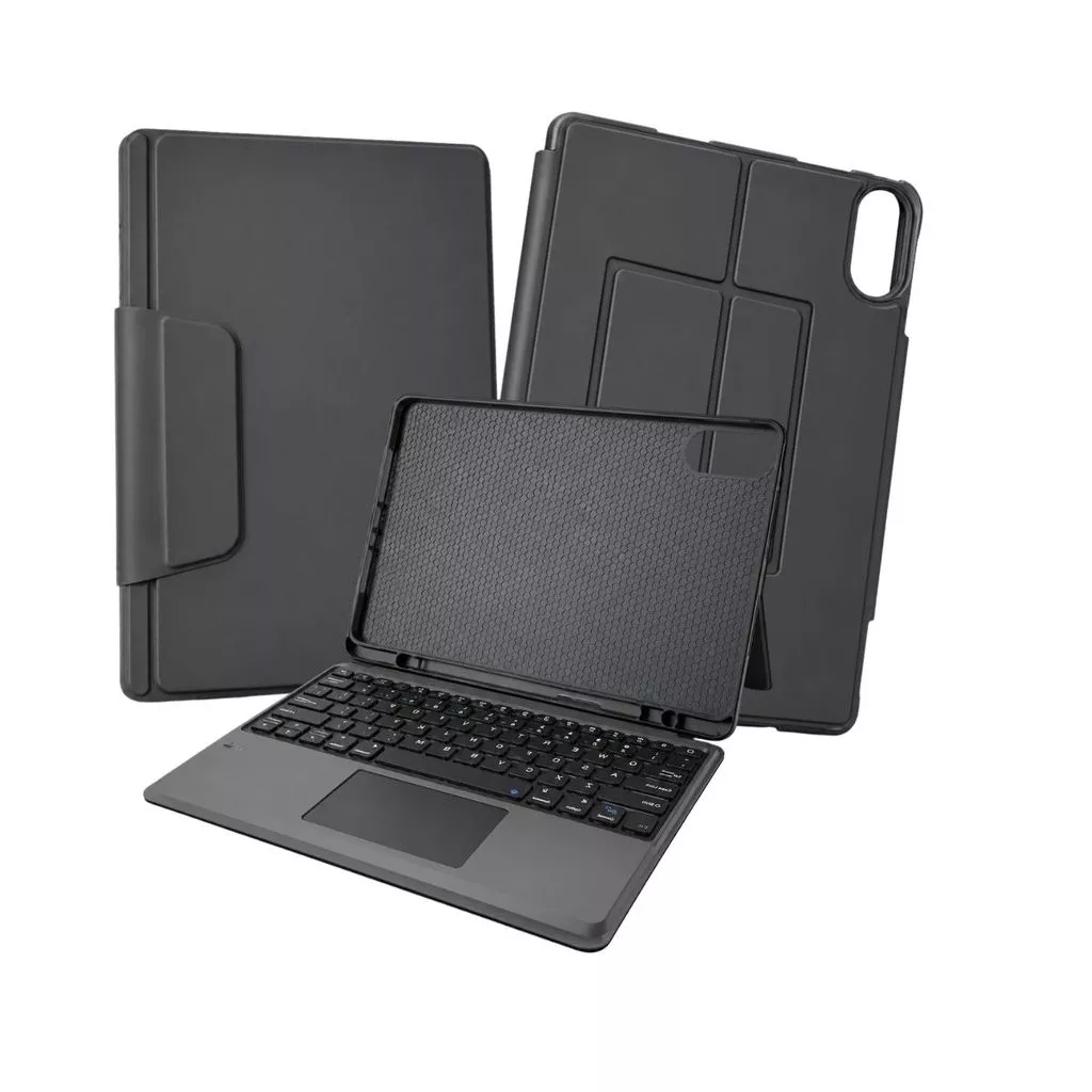 Smart Case Keyboard Magnetic iPad Gen 11th 11" Gen 10 7 8 9 / AIR 45 PRO 11" / Pro 11" 2024 Bluetooth Touchpad Kickstand Multi View - Gambar 3