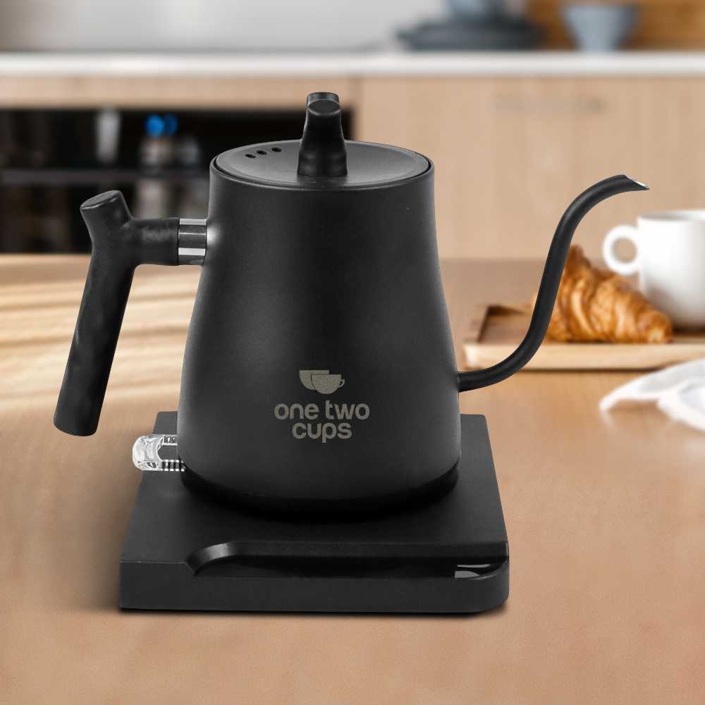 AKIEMSTR Teko Listrik Kopi Pemanas Air Leher Angsa 1000W 1L - HR-462 - Gambar 4