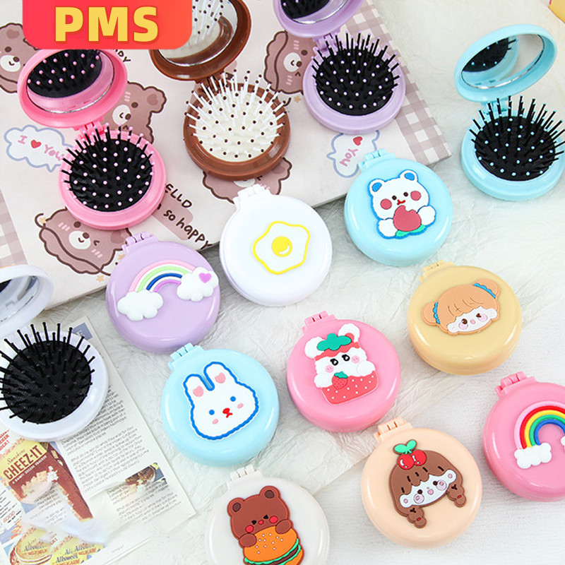 Popmaker Shop Sisir Lipat 2in1 Dengan Cermin
