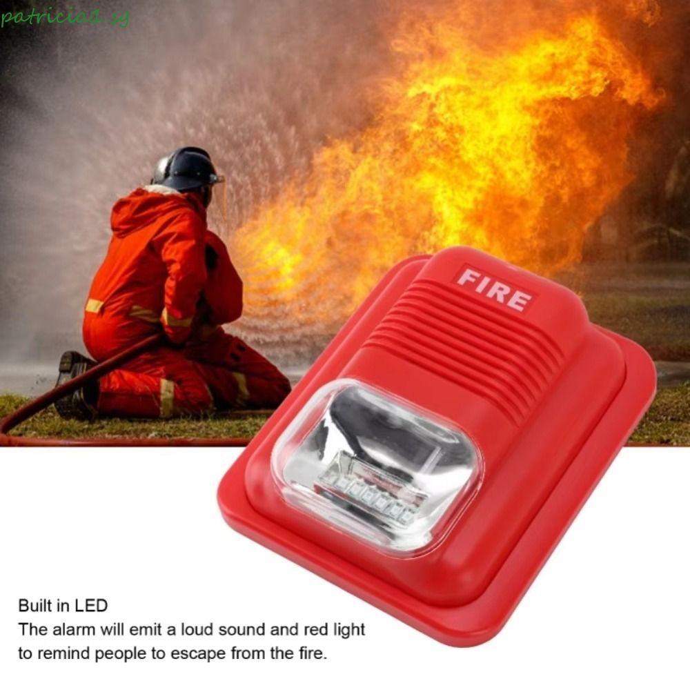 PATRICIA1 Fire Alarm System, Wireless Technology Strobe Light Wireless ...