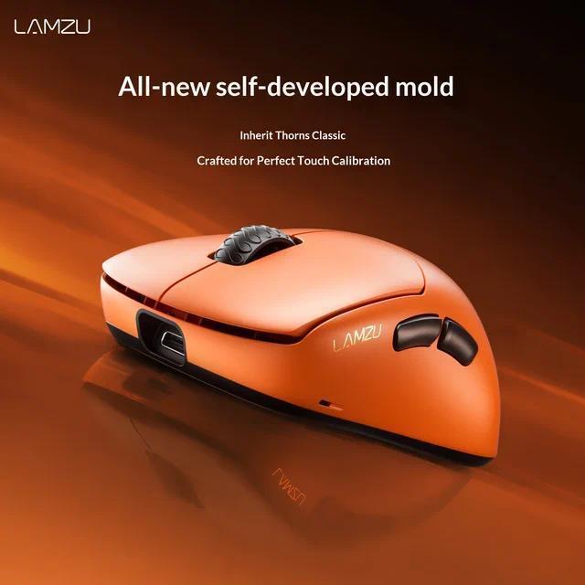 LAMZU Thorn V2 Wireless Superlight Gaming Mouse - Gambar 4