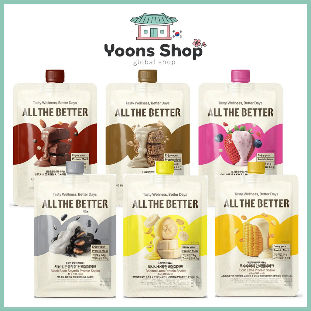[ALL THE BETTER] Chocolate Shake 45g / 6 Flavors_From Korea | Shopee ...
