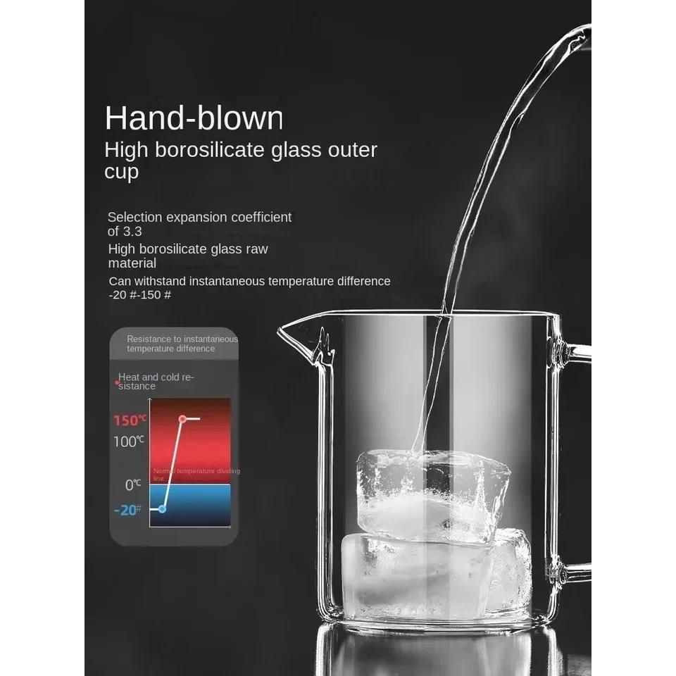 EC21 High Grade Kung Fu Teapot & Mug 350ml SAMA Teapot Samadoyo Tea Pot Heat Resistant Glass Teapot - Gambar 3