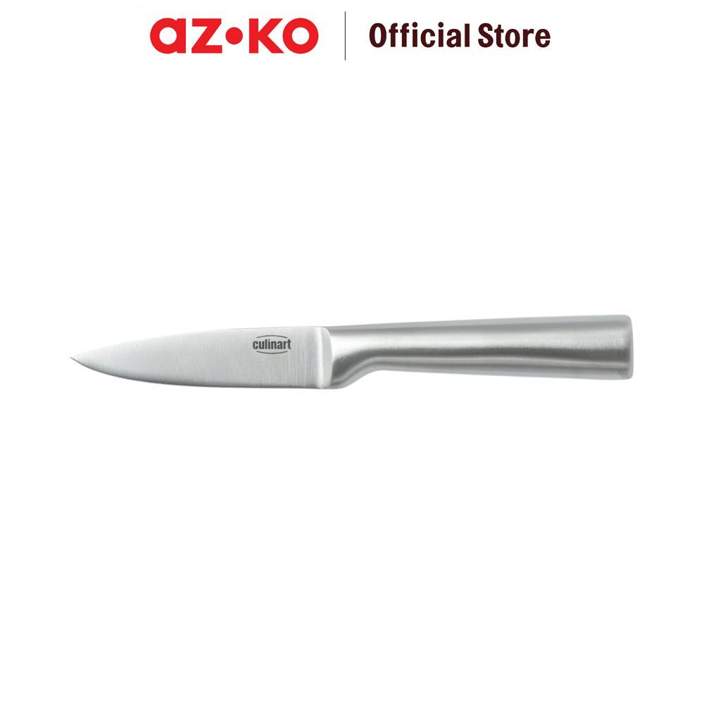 AZKO Culinart 3.5 inci Pisau Paring Hollow - Silver Pisau Dapur Kecil Piso Tajam Paring Knife Peralatan Masak Perlengkapan Dapur Kitchenware