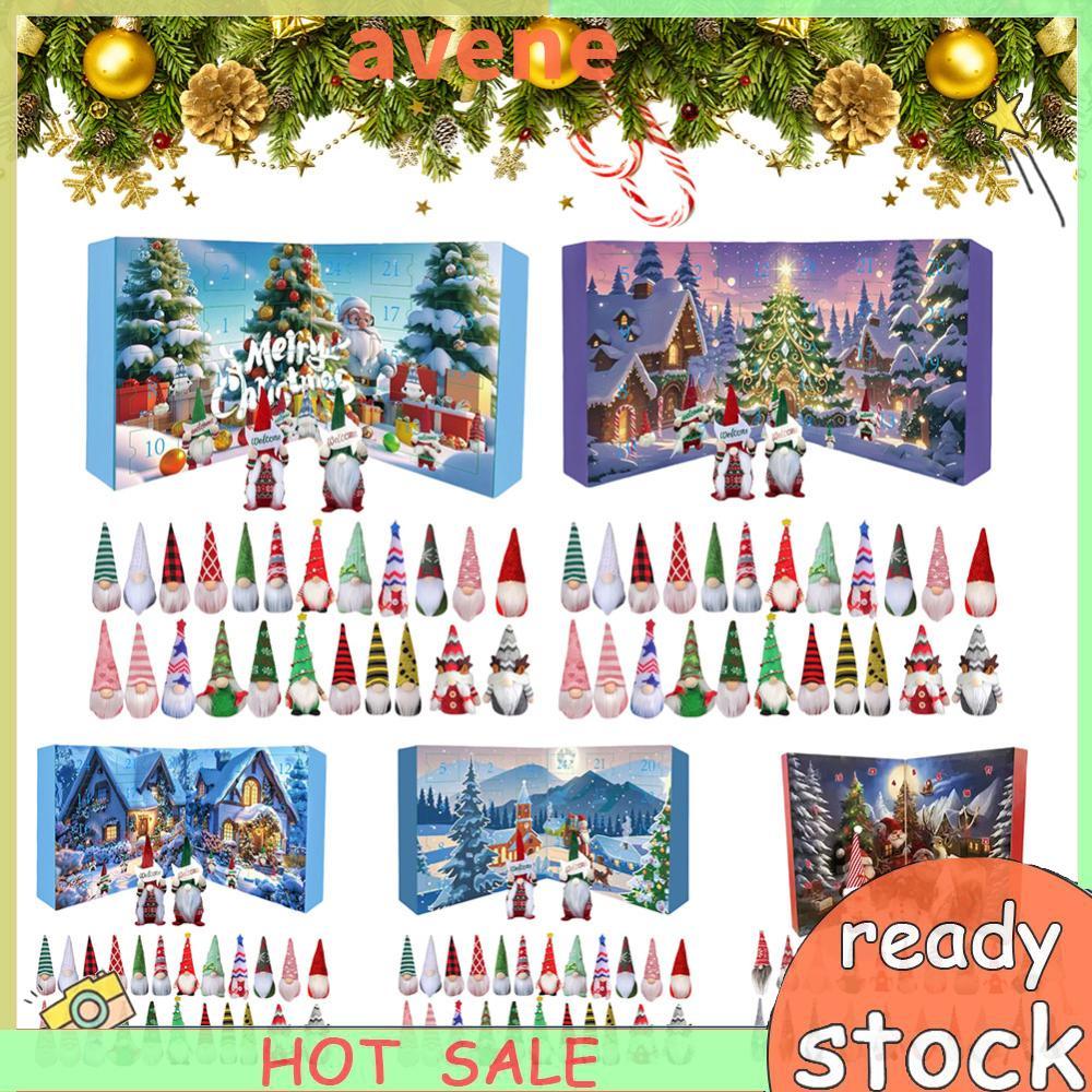 2025 Christmas Gnome Holidays Advent Calendar 24 Days Xmas Countdown ...