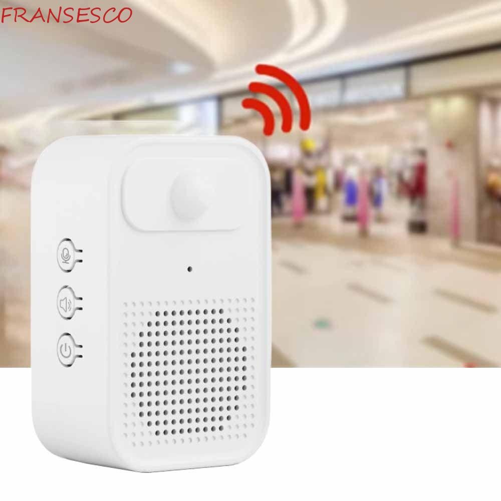 FRANCESCO Door Greeter Sensor Alarm, Wireless Recording Function ...