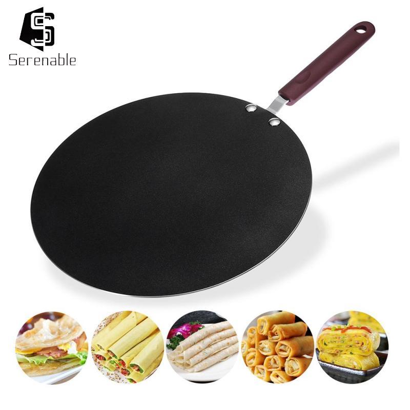 [Serenable] Blesiya Dosa TAVA Fry Frying Pan 30cm Chapati Roti Bread ...