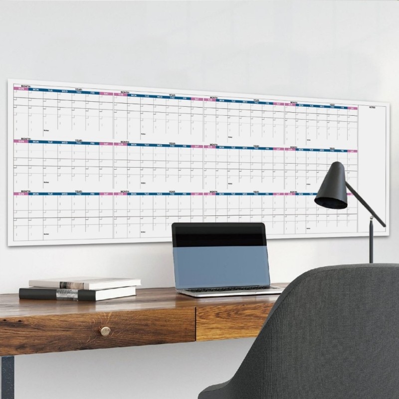 WRC 2026 Full Year to View Calendar Planner Wall Mounted 2026 Yearly ...