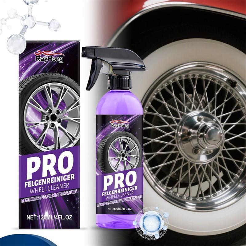 Rims Cleaner 120ml Heavy-Duty Brake Dust Remover Rim Cleaner Spray for ...