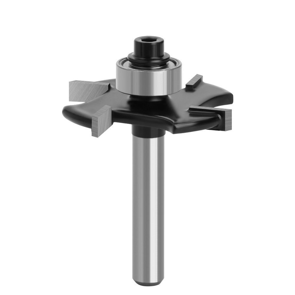 Black ball bearing with four blades T Type Knife Woodworking Milling ...