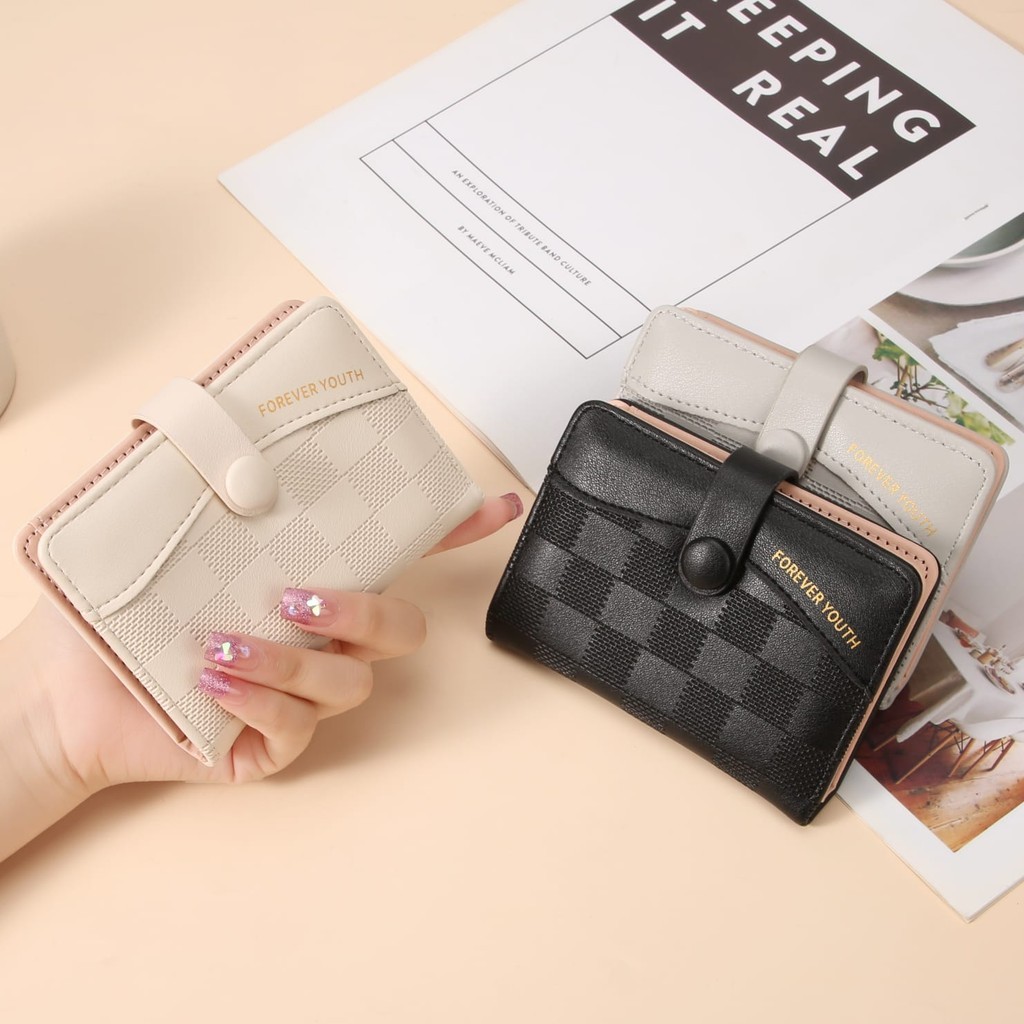 POPmaker Dompet Kartu Wanita 2in1 Transparan Elegan - Gambar 2