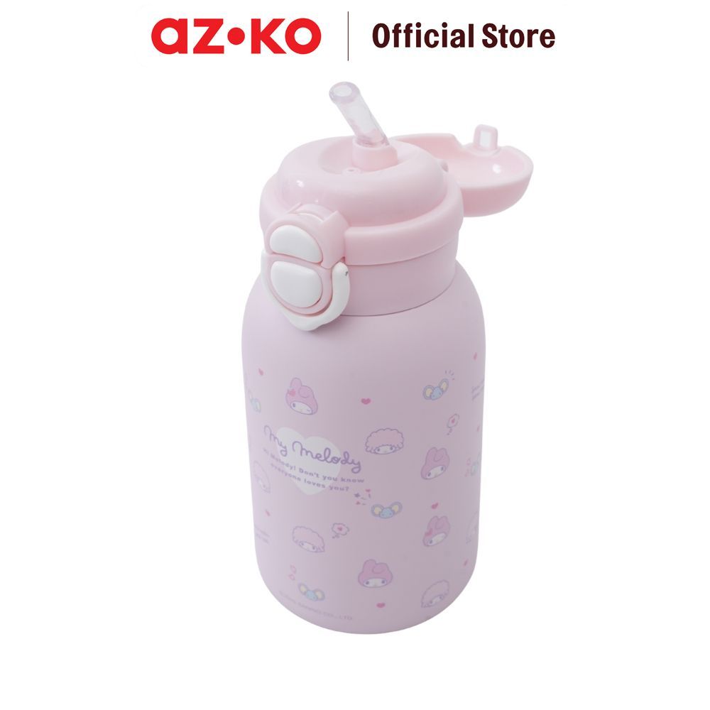 AZKO Sanrio Botol Vacuum Flask Stainless Steel 316 500 ml Vacuum Flask Bottle Botol Vakum Thermal Insulated Drink Container Travel - Gambar 3
