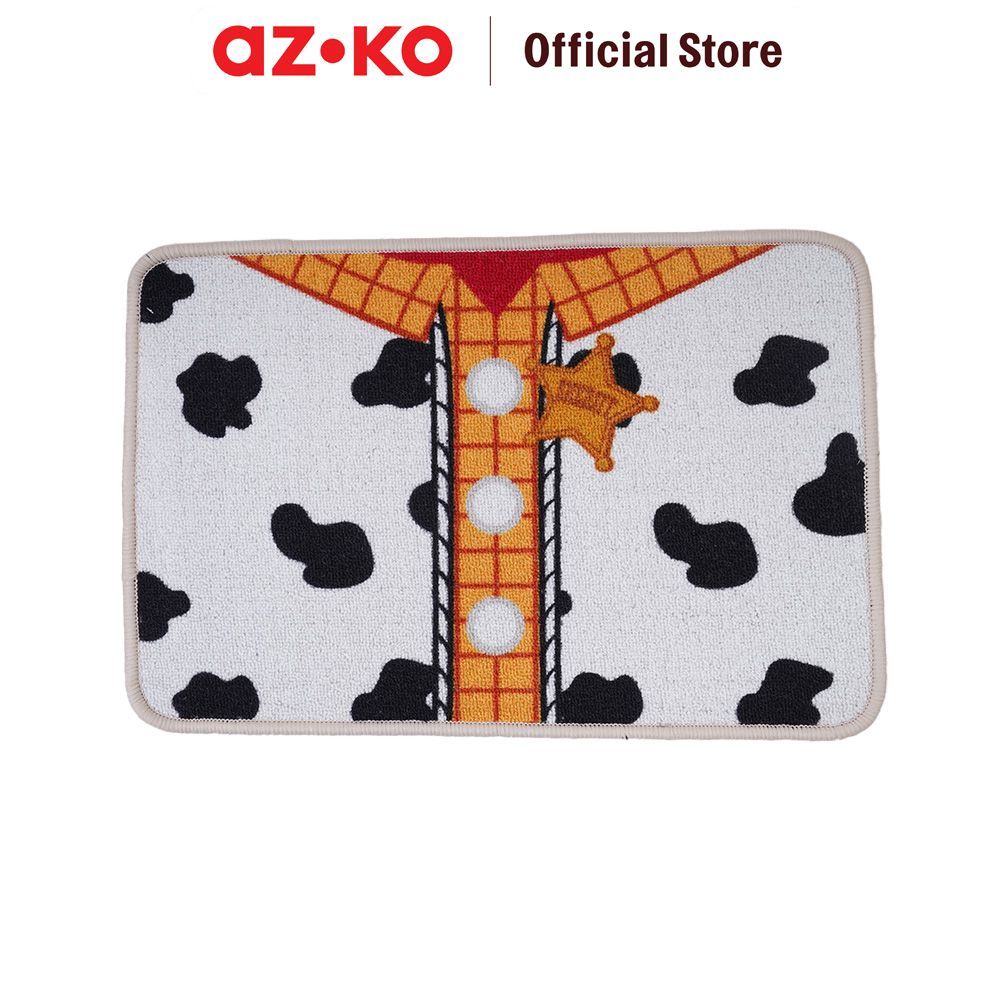AZKO Disney Toy Story Keset Kamar Mandi 40x60 cm Keset Anti Slip Bath Mat Keset Toilet Alas WC - Gambar 2
