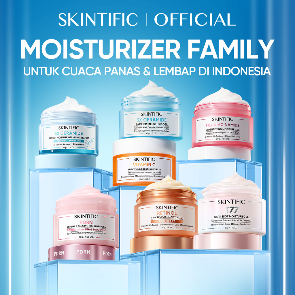 Skintific Gel Moisturizer 5X Ceramide Brightening