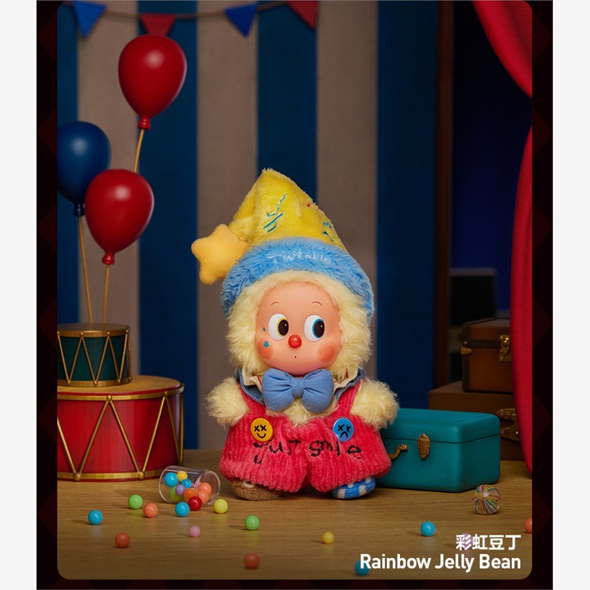 100% Official authentic】POP MART WHY SO SERIOUS Vinyl plush