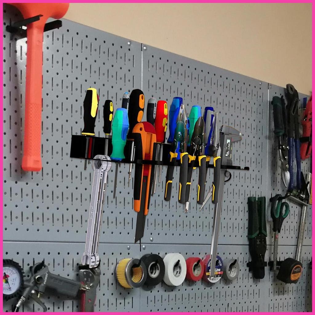 Tool Rack Wall Mount Metal Wrench Holders Organizers Screwdriver Rack ...
