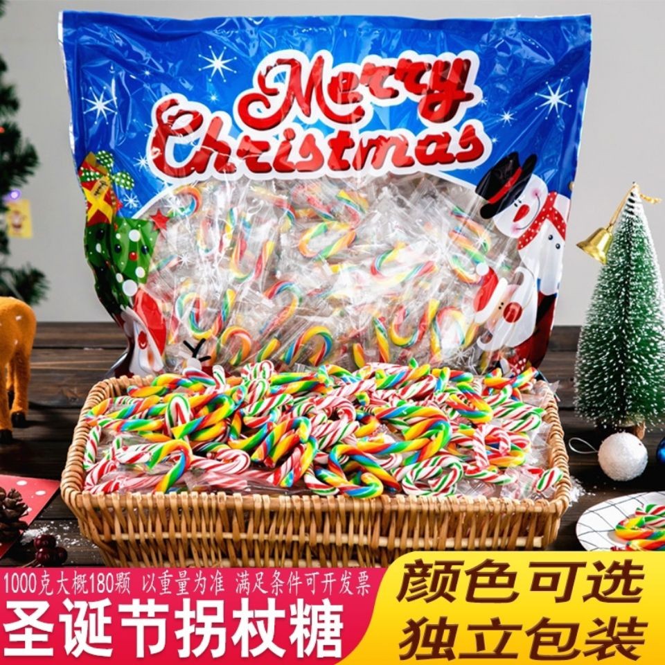 Christmas Candy Small Candy Canes Creative Candy Canes Mini Bulk Multi ...