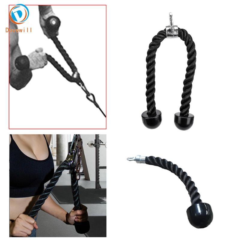 Dovewill Tricep Rope Cable Machine Attachment Polyethylene Portable ...