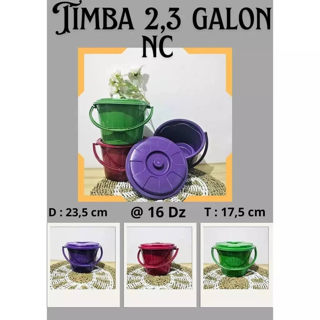 AFL (BUBBLEWRAP) TIMBA HAJATAN 2.3 GALON + TUTUP NON SAMIR - Gambar 2
