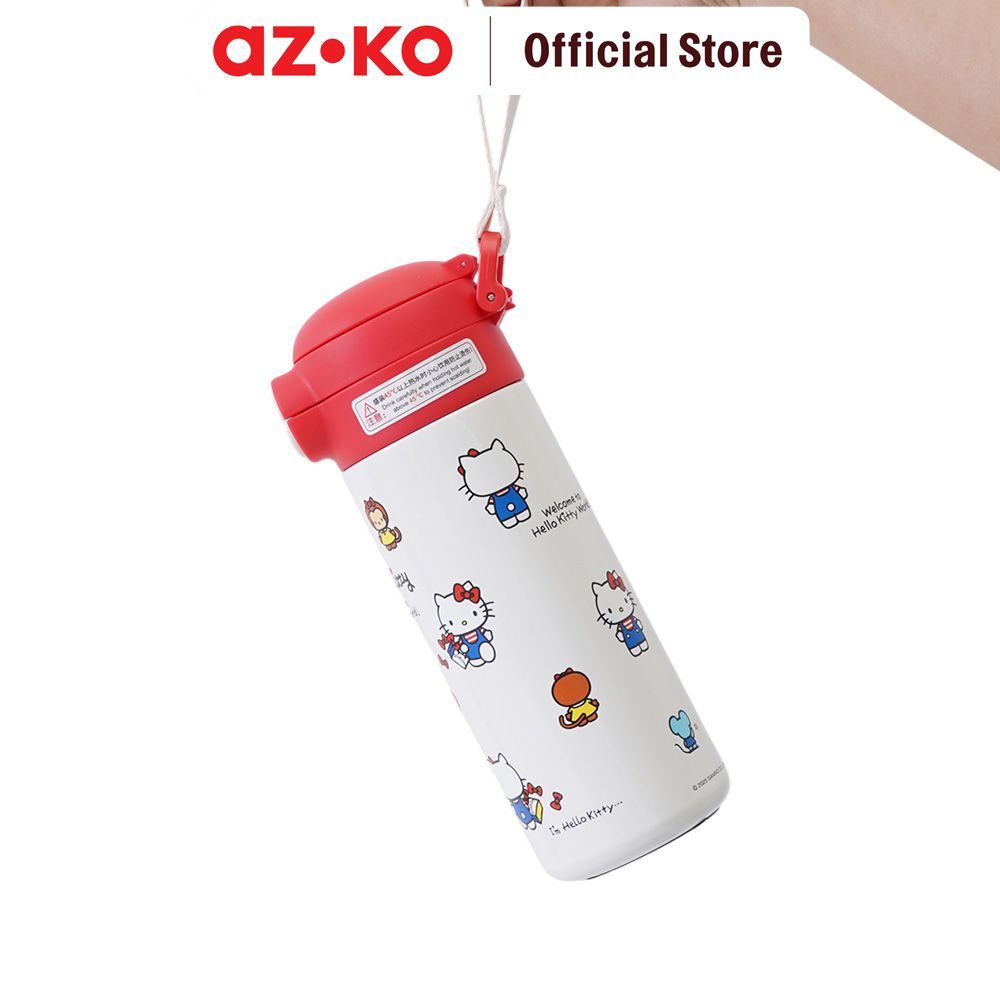 AZKO Sanrio Sanrio Botol Vacuum Flask Stainless Steel 316 500 ml Tumbler Botol Air Tempat Minum Botol Minuman Water Bottle Tambler Termos - Gambar 3