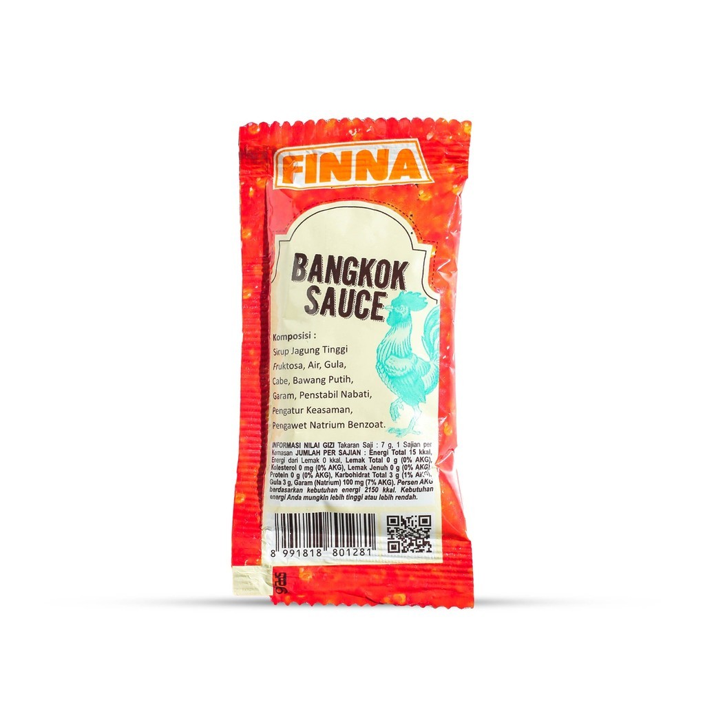 Finna Sambal Bangkok Sachet isi 20 pcs - Gambar 4