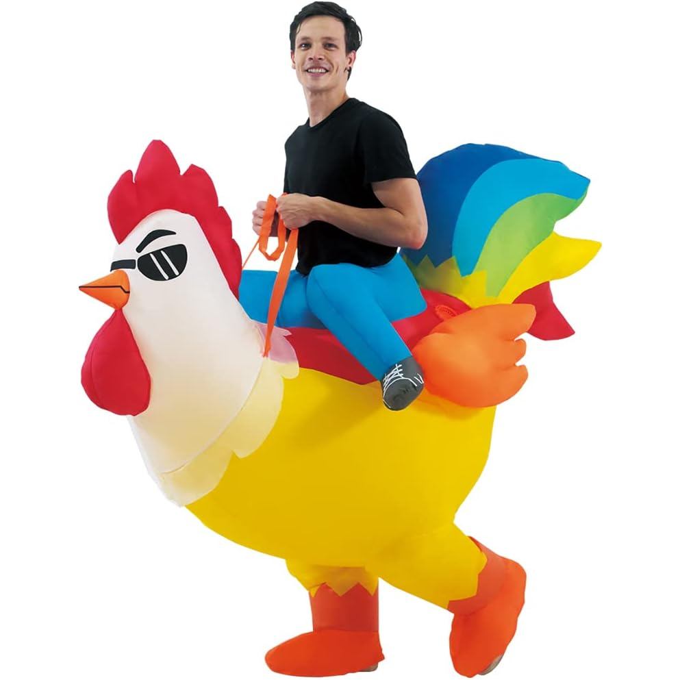Chicken Costume,Inflatable Chicken Costume Adult,Blow Up Costumes for ...