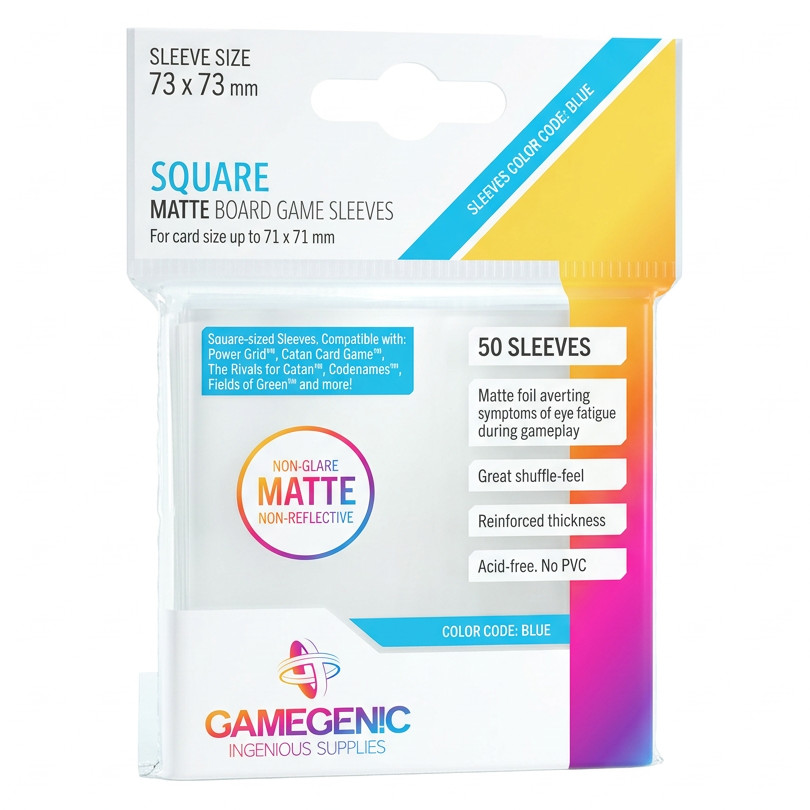 Gamegenic Board Game Sleeves – Square 73 x 73 mm | Shopee Singapore