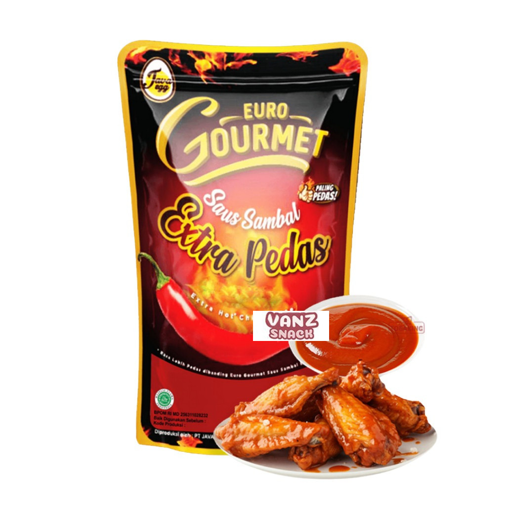 Euro Gourmet Saus Sambal Extra Pedas 1 Kg