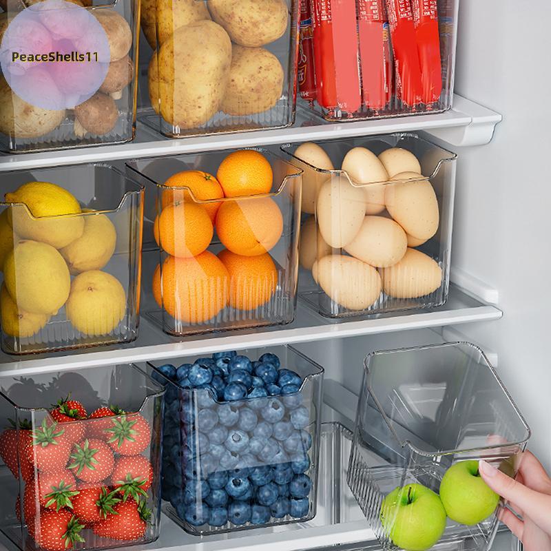 PeaceShells Refrigerator Food Fresh Storage Box Fridge Side Door Fruit ...