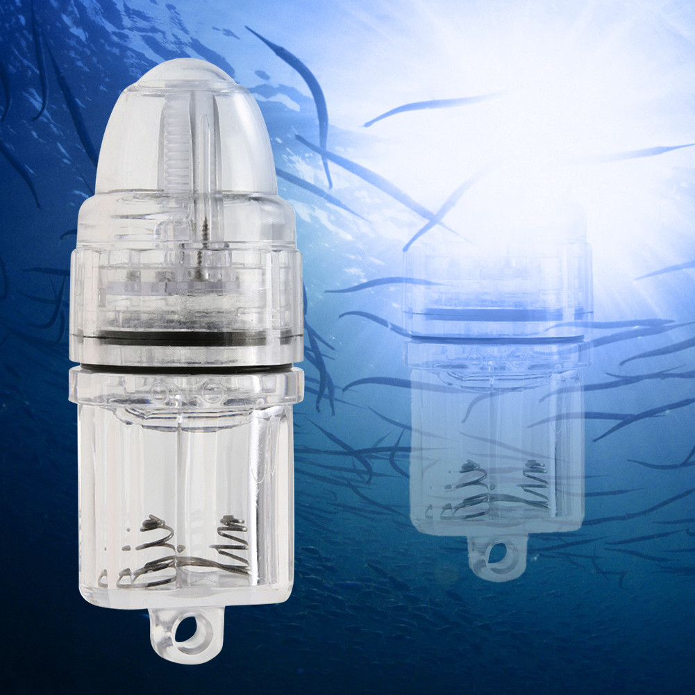 Underwater Deep Drop LED Fish Attracting Indicator Lure LED Light Bait ...