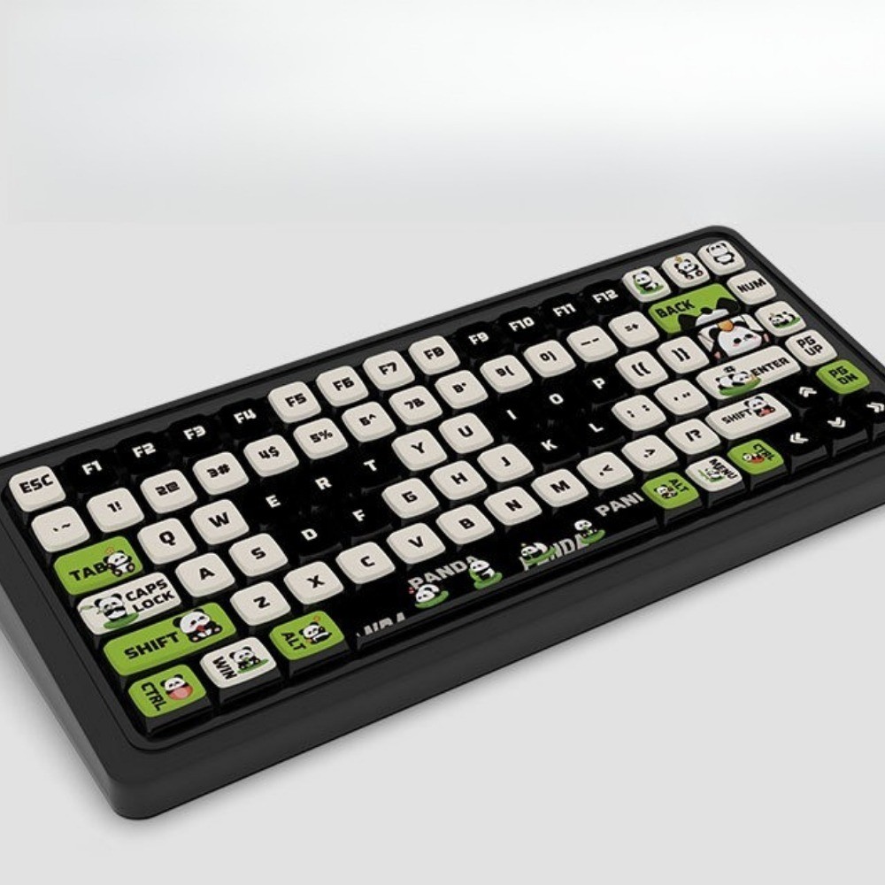Panda Keycaps SA Profile PBT 125 Keys Wooting Aula F75 RK100 Mechanical ...