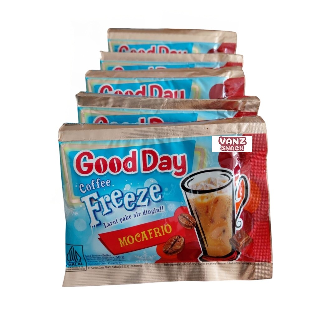 Kopi Good Day Freeze Moccafrio Renceng isi 10