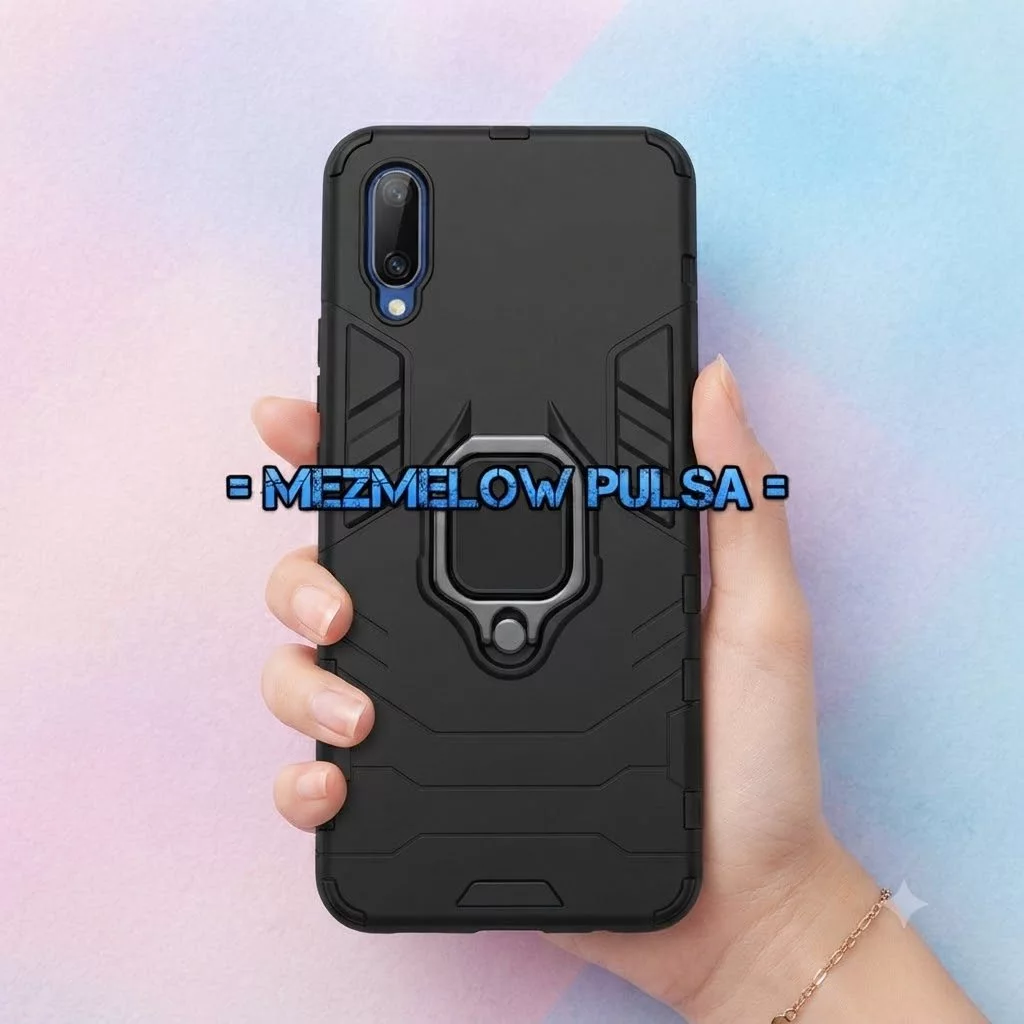 Hard Case Ring Magnet Stand Case Armor Case Hardcase SAMSUNG A02 BIASA / SAMSUNG M02