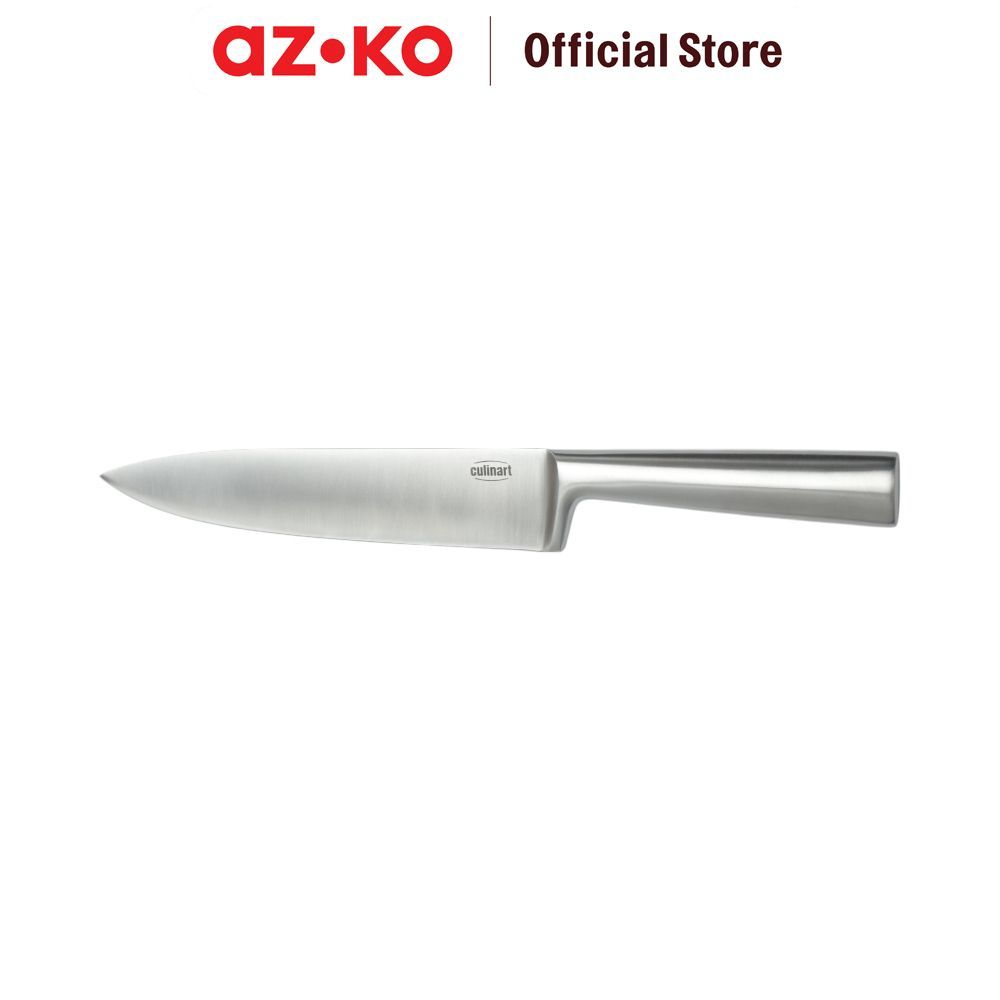 AZKO Culinart 8 inci Pisau Koki Hollow - Silver Multifunctional Cooking Knife Alat Pemotong Serbaguna Kitchen Tools Peralatan Masak