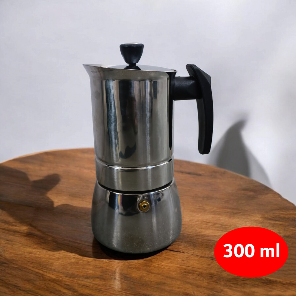 AKIEMSTR Moka Pot Teko Kopi Espresso Coffee Maker Stovetop - Z25