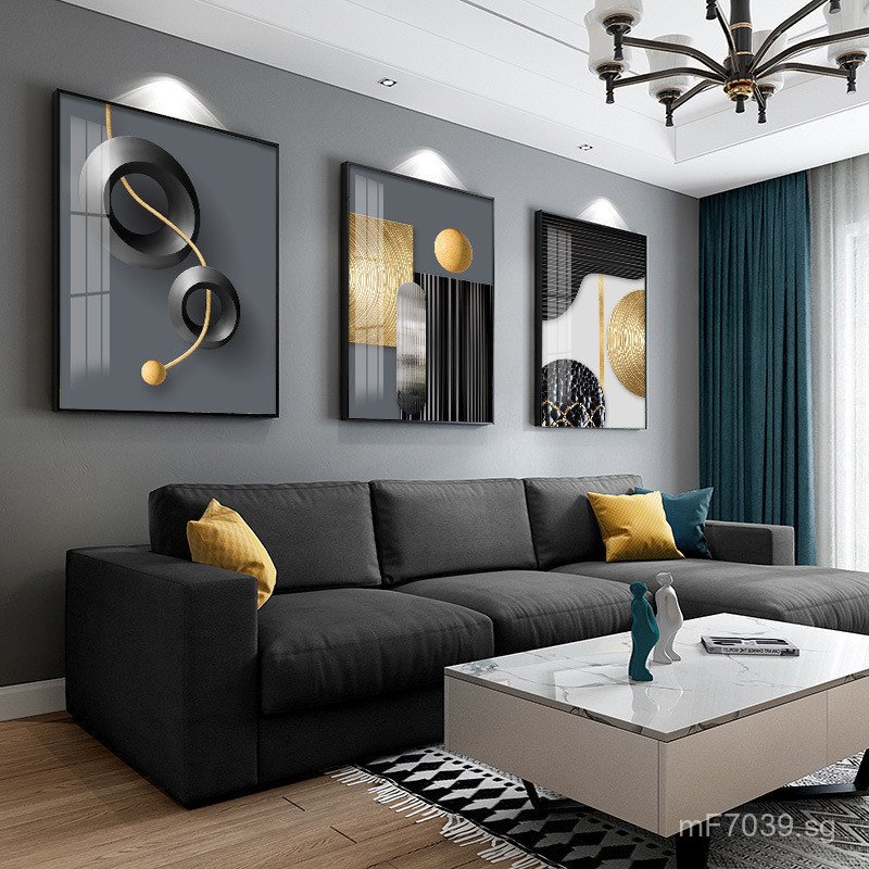 Curated visual reference: Fresh Look at Wall Art Living Room Light Luxury High End Decorative Painting