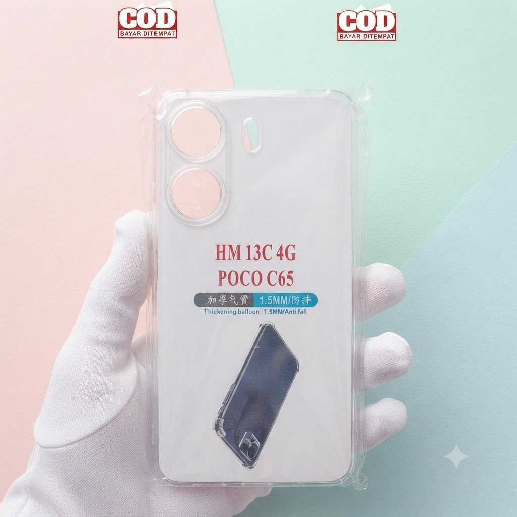 Silicone Softcase Transparant Clear Caseng XIAOMI REDMI 13C / XIAOMI POCO C65