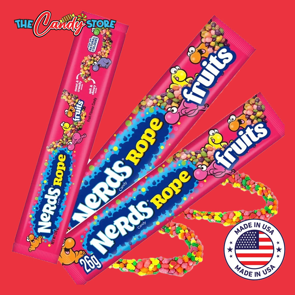 Nerds Fruits Clusters Rope Soft Candy | Shopee Singapore