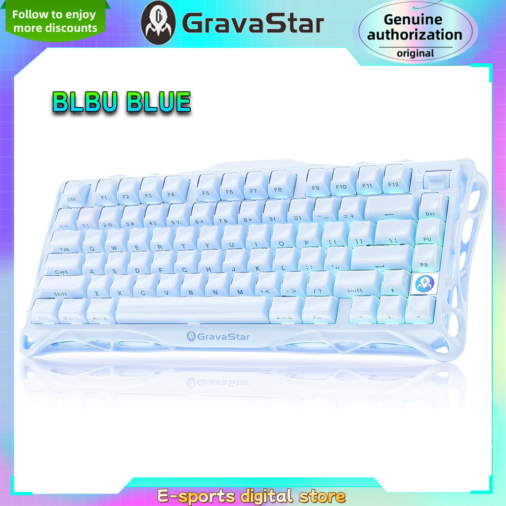 Gravastar Gravity Planet Mechanical Keyboard K1 Bulu Blue Keyboard for ...