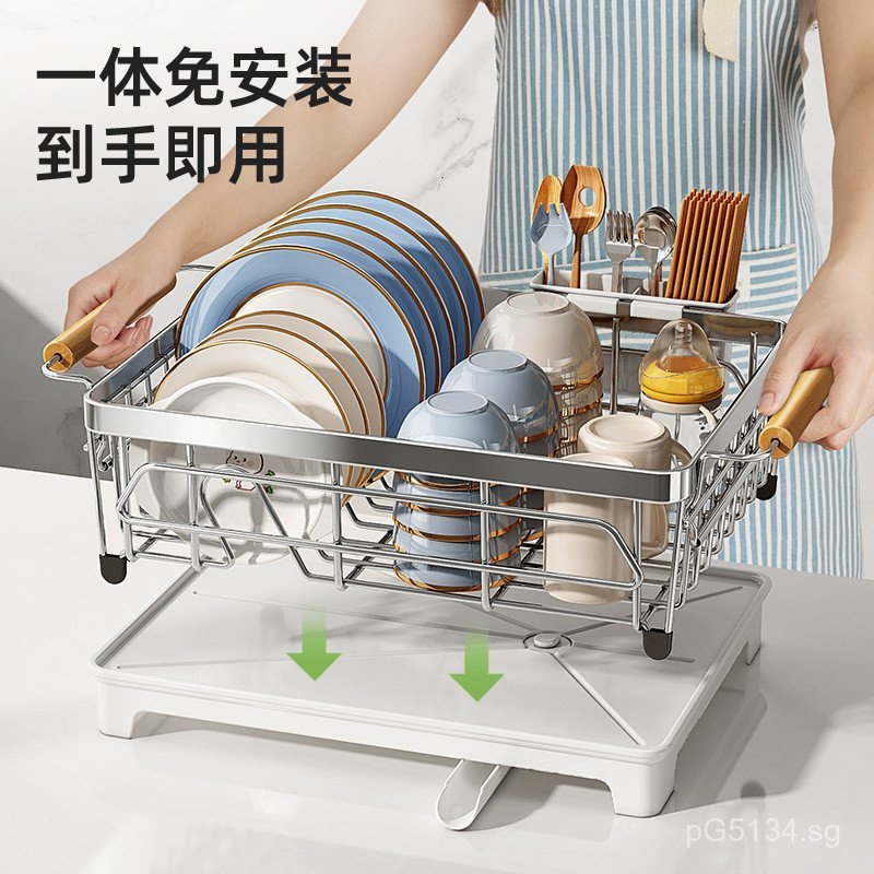 Wenzhou Draining Basket Bowl and Plate Rack304Storage Rack for Dishware ...