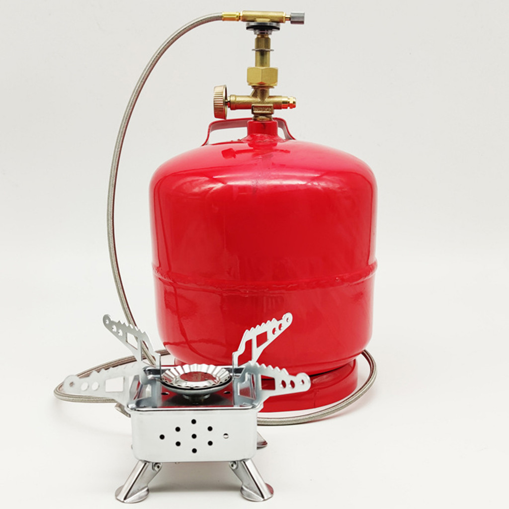 [joyfuljourneys.sg] Outdoor Camping LPG Gas Adapter Brass Cylinder ...